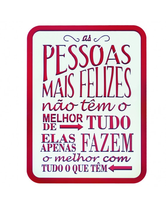 Quadro As pessoas mais felizes - Marcel Haveroth